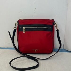 MICHAEL KORS JET SET Nylon Gabardine Messenger Crossbody -